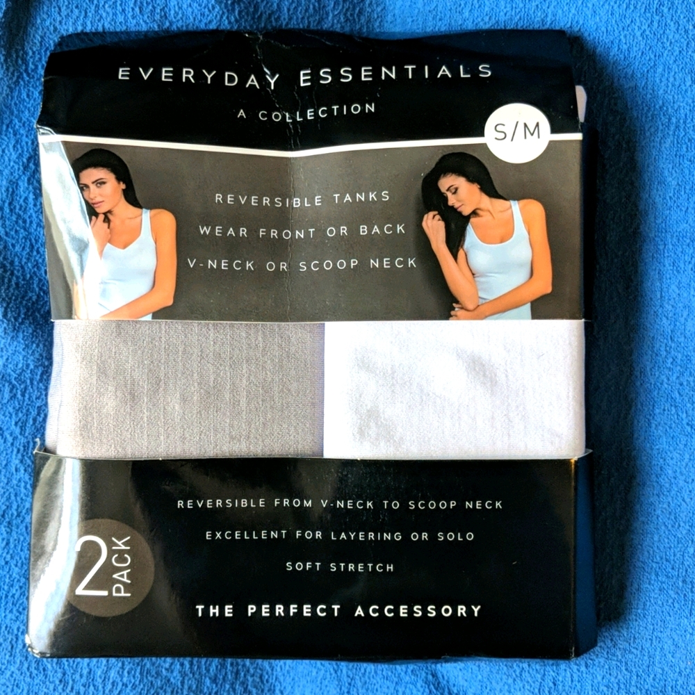 NWT 2 Pack Tank Tops (Reversible)🔃